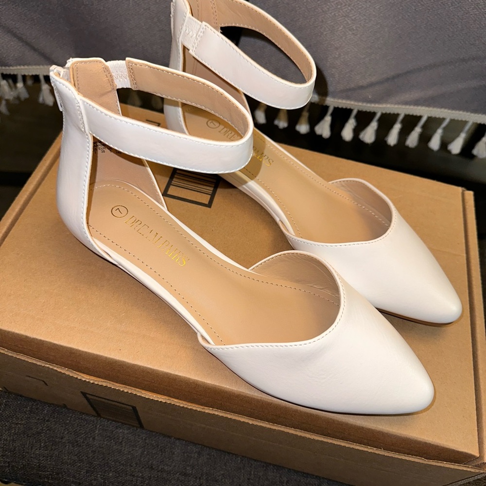 New white wedges.